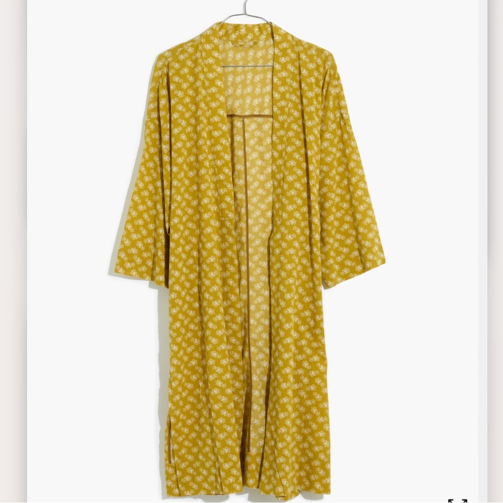 Madewell Print Robe Jacket